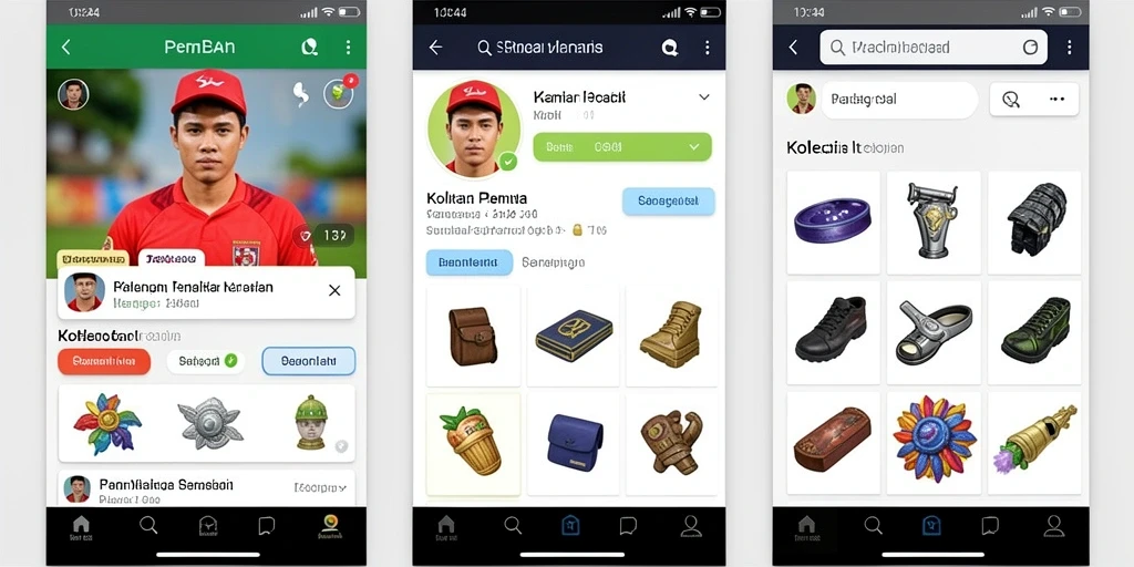 Tangkapan layar menunjukkan momen pertempuran epik di BOY303.